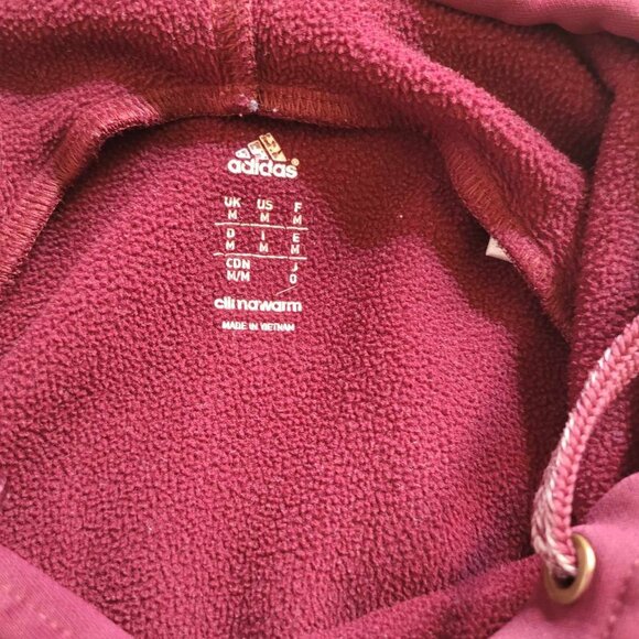 2312 Adidas Texas A&M Hooded Sweatshirt Men's Size Medium - Picture 5 of 5